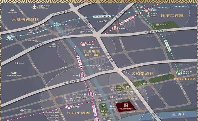 当代万国府MOMA位置图
