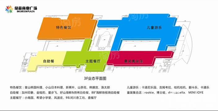绿茵商业广场效果图