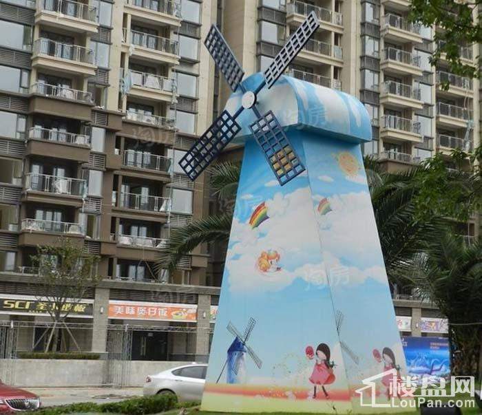 恒大江湾实景图