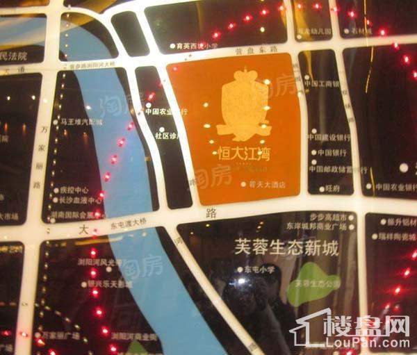 恒大江湾实景图