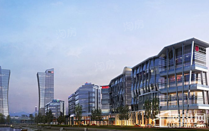 上海金融谷效果图