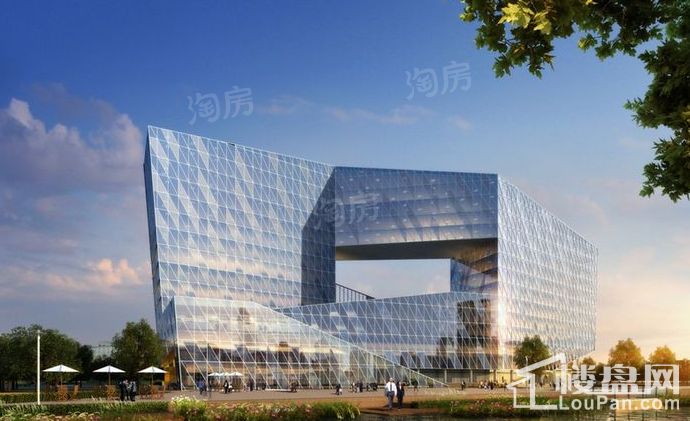 上海金融谷效果图