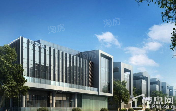 上海金融谷效果图