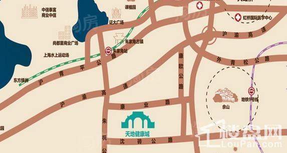 天地健康城位置图
