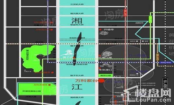 万科紫台位置图