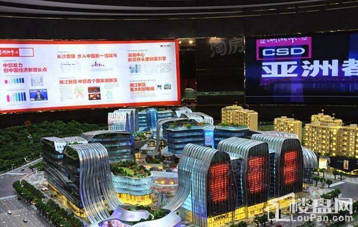 湖湘中心·樾山实景图