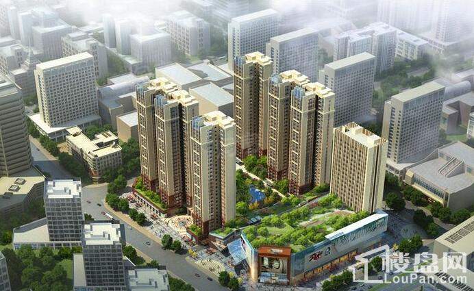 汇港城效果图