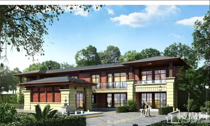 金地香山湖效果图