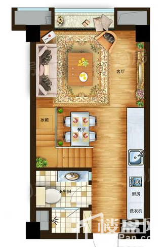 loftB户型