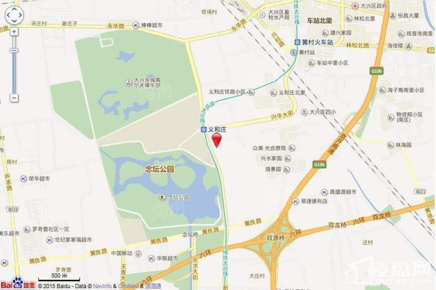 泰禾中央广场位置图