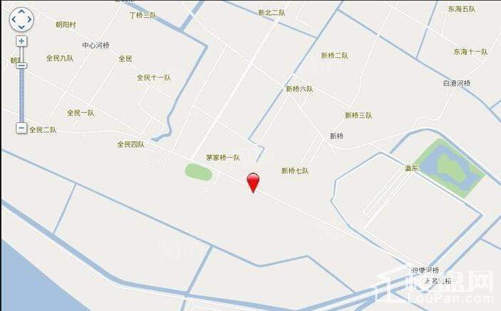 华贸东滩花园位置图