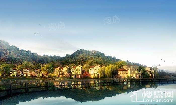 山湖鹭岛效果图
