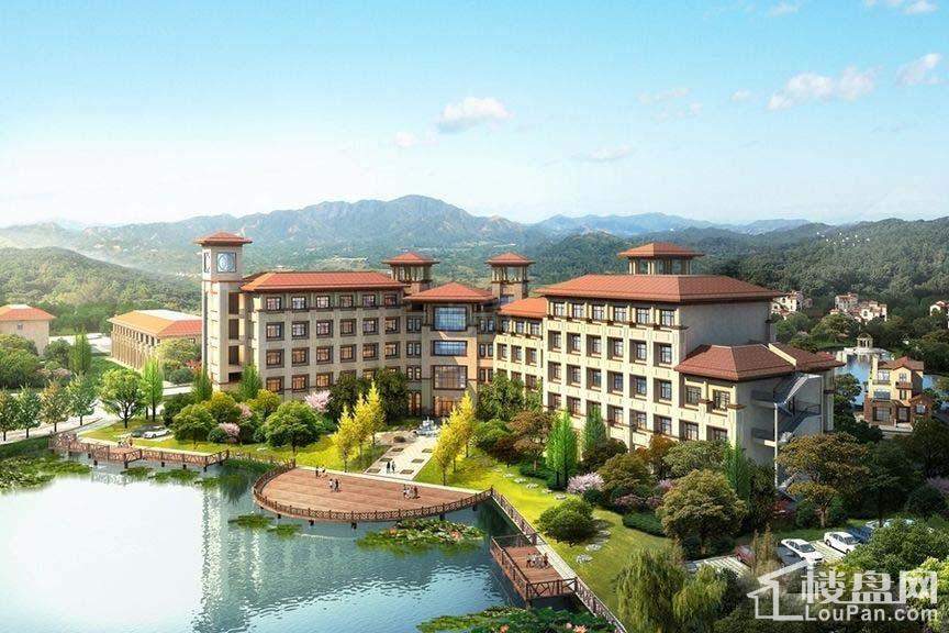 山湖鹭岛效果图