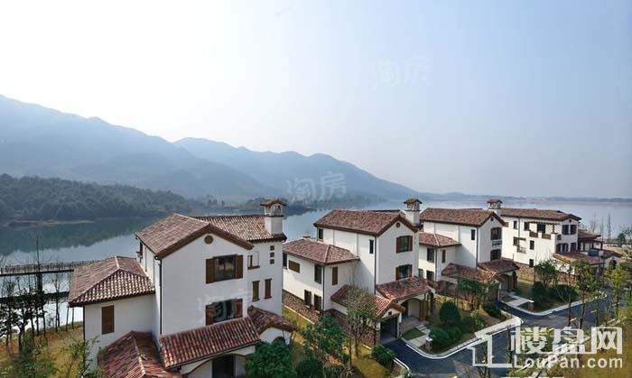 山湖鹭岛实景图