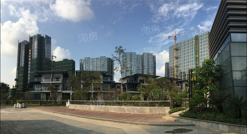 萝岗敏捷广场实景图