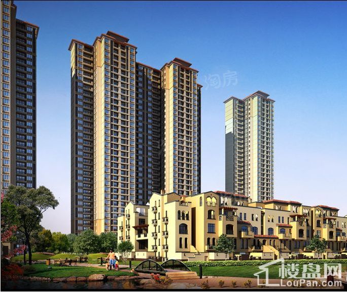 万科山景城樾山效果图