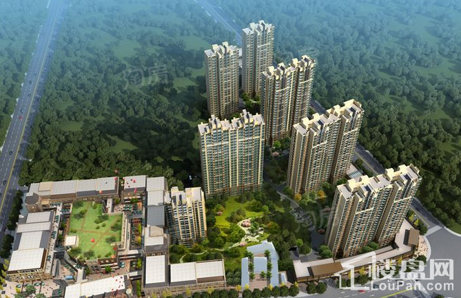 兴宸和富广场效果图