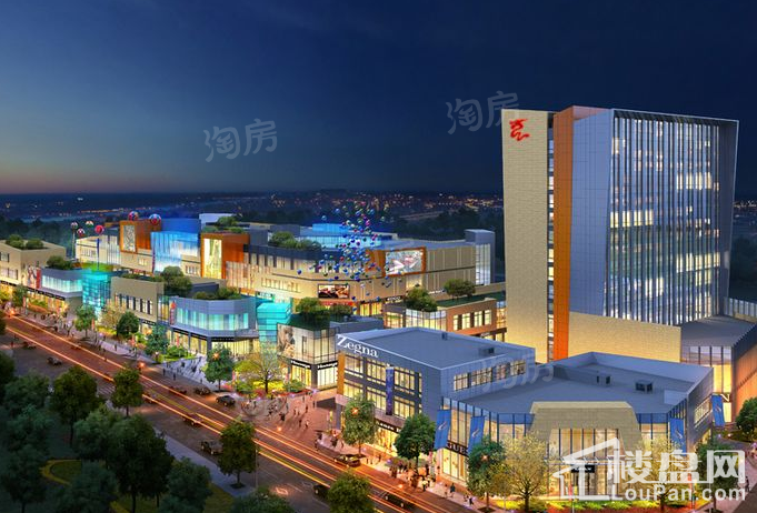 临港宝龙城市广场效果图