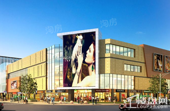 临港宝龙城市广场效果图