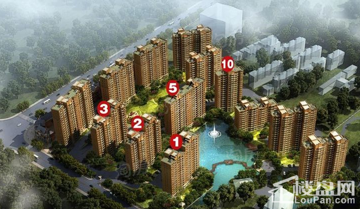 明天华城一期商铺效果图