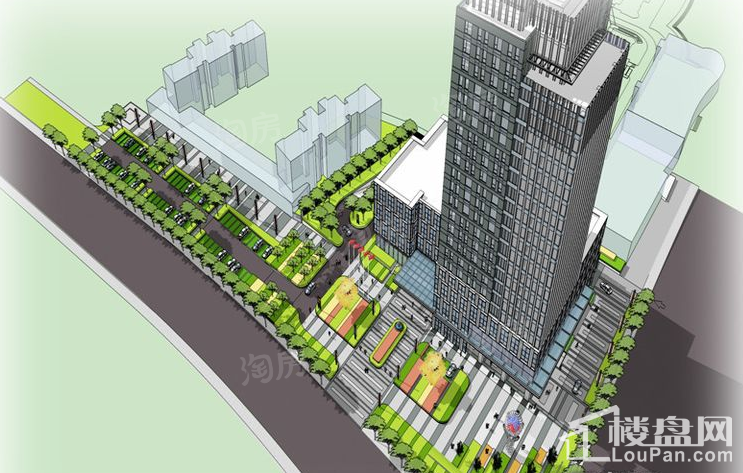 东方城市大厦效果图