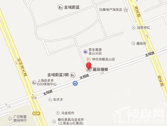晶珑俪榭位置图