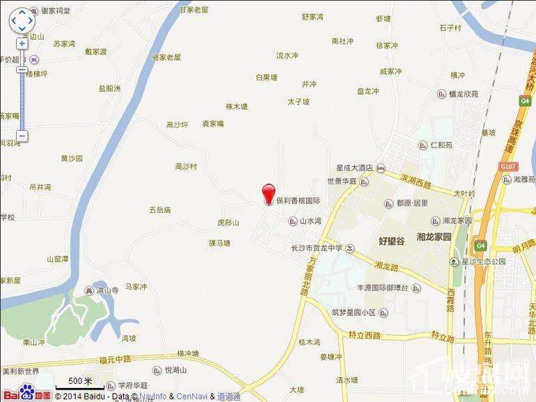 保利香槟国际位置图