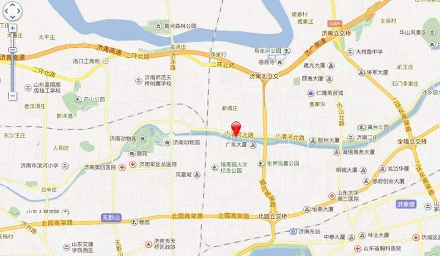 加州启城位置图