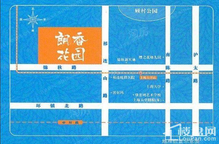 大华朗香花园位置图