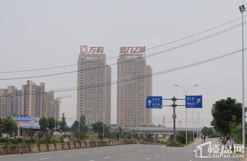万科魅力之城实景图