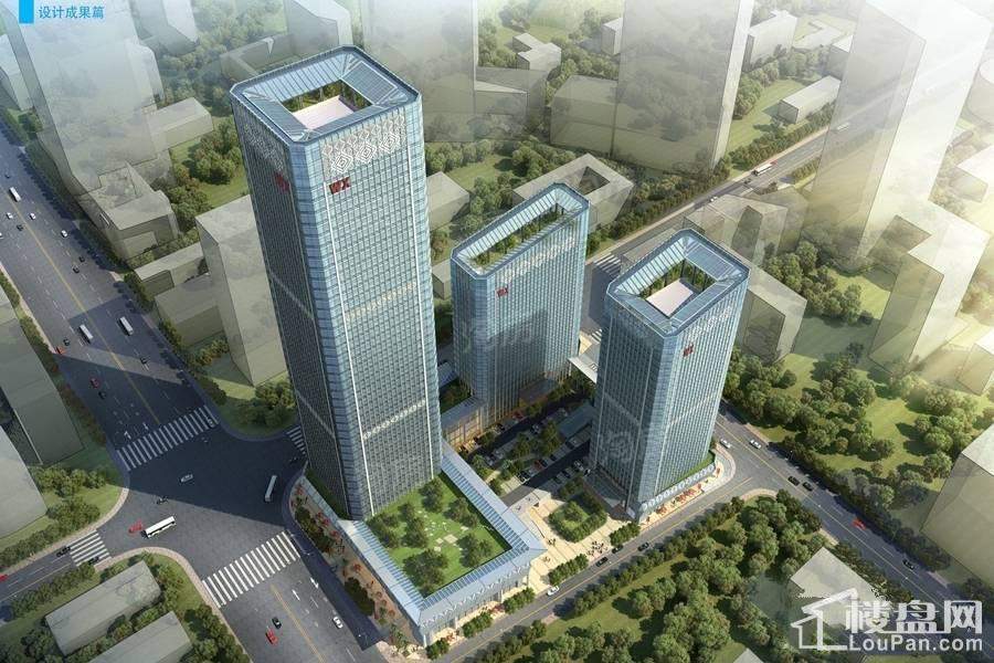 五象总部大厦效果图