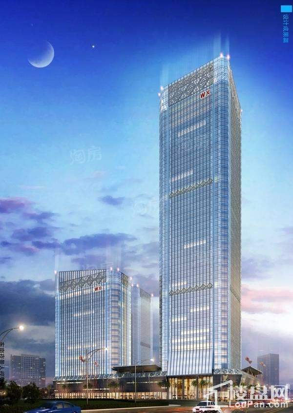 五象总部大厦效果图