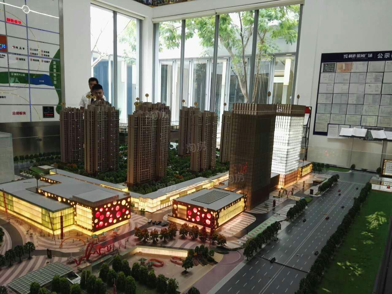 利港银河广场效果图