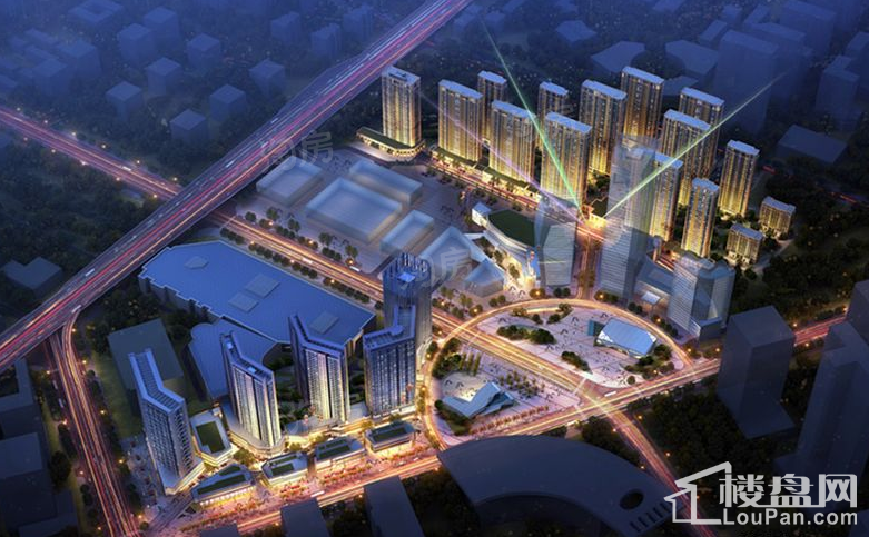 信地城市广场效果图