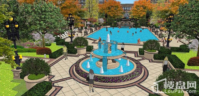 信地城市广场效果图