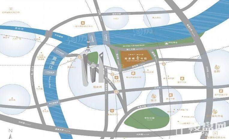 陆家嘴壹号院位置图