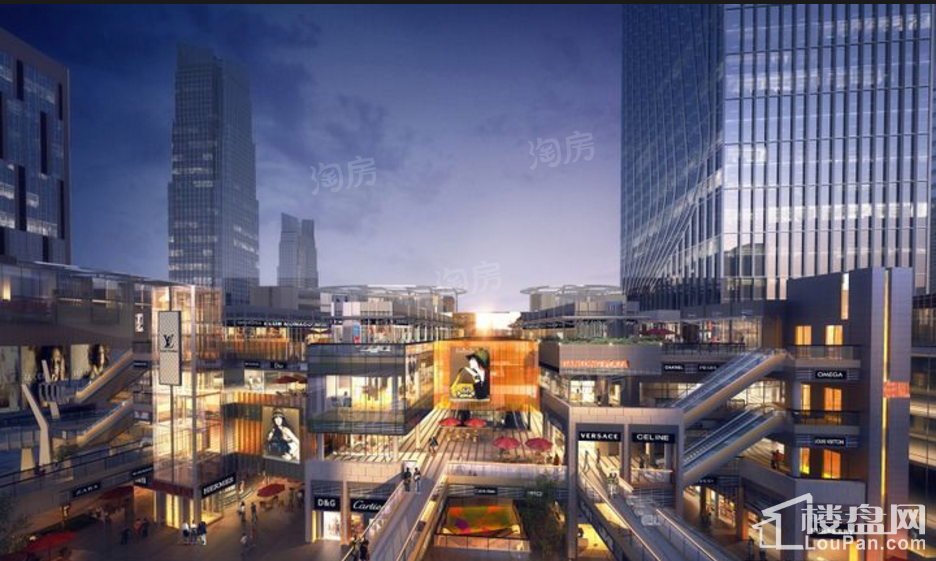 天珑广场效果图