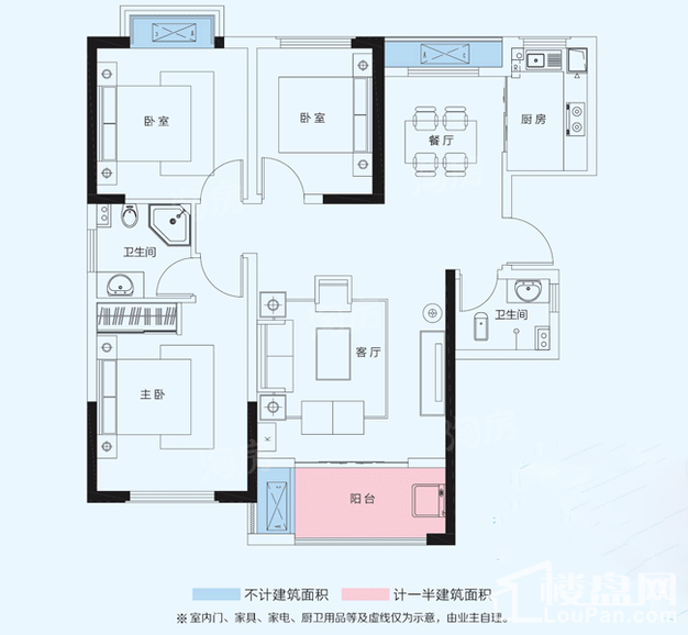 澳海澜庭  44#C户型
