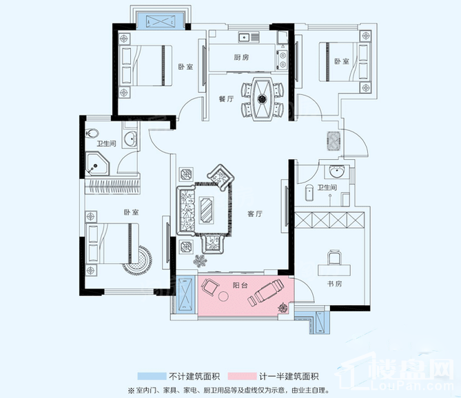 澳海澜庭  44#D1户型