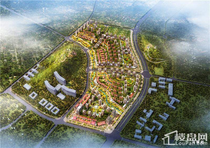 中国铁建贵安山语城效果图