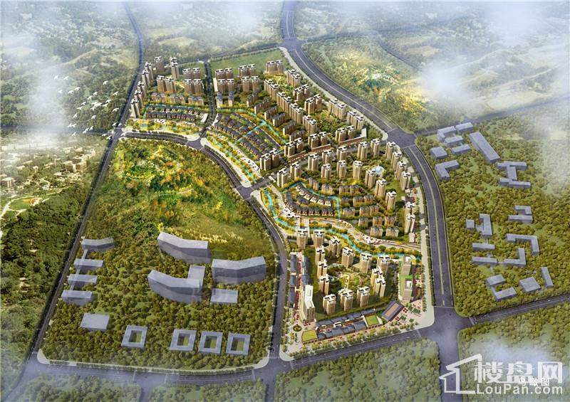 中国铁建贵安山语城效果图
