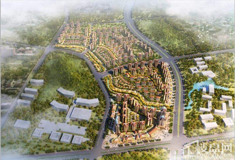 中国铁建贵安山语城效果图