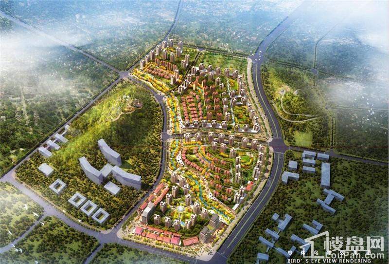 中国铁建贵安山语城效果图