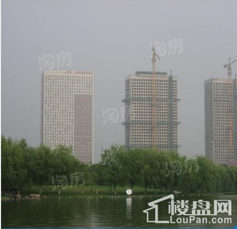 蔚蓝商务港实景图