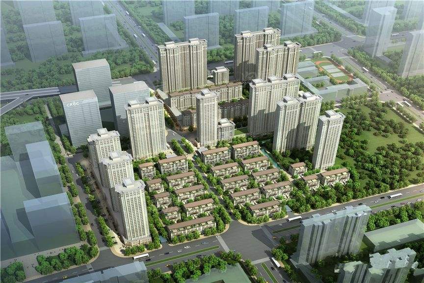 中国铁建·西派国际效果图