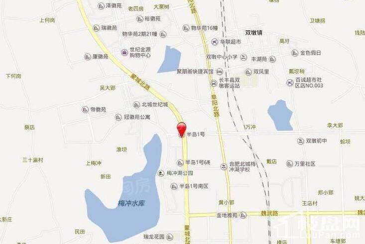 金科半岛1号位置图