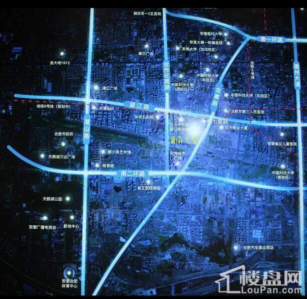金隅南七里位置图