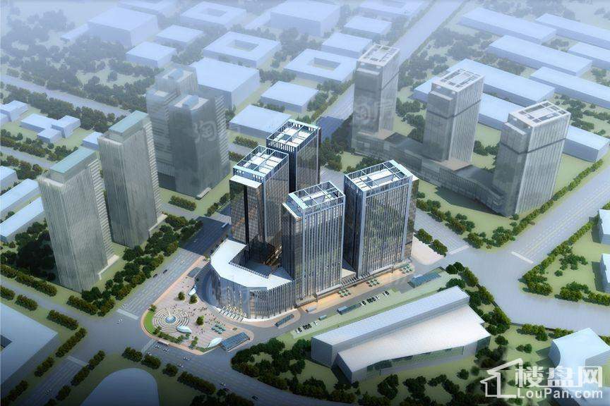 三庆齐盛广场效果图