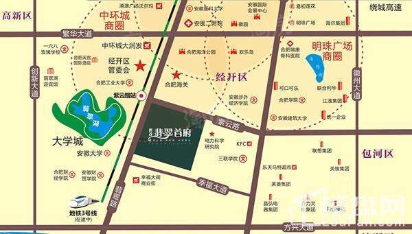 世茂翡翠首府位置图
