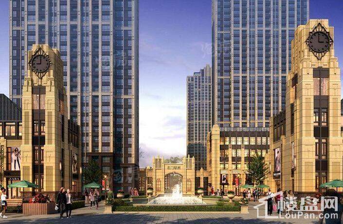 文一名门绿洲效果图